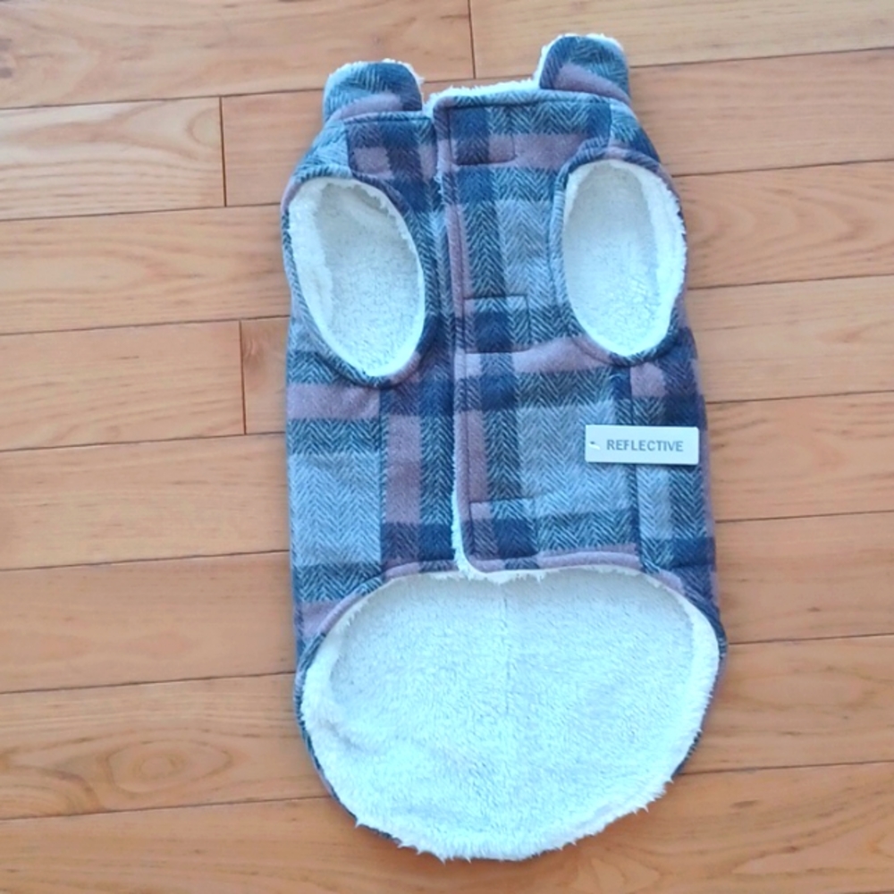 NWT Burkley and Finn Dog coat jacket size L